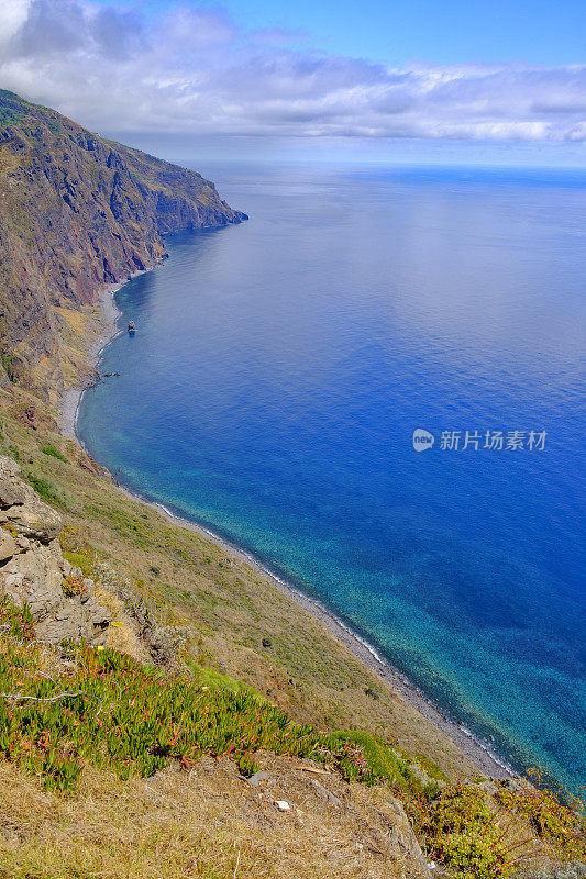 马德拉岛西海岸的Ponta do Pargo灯塔